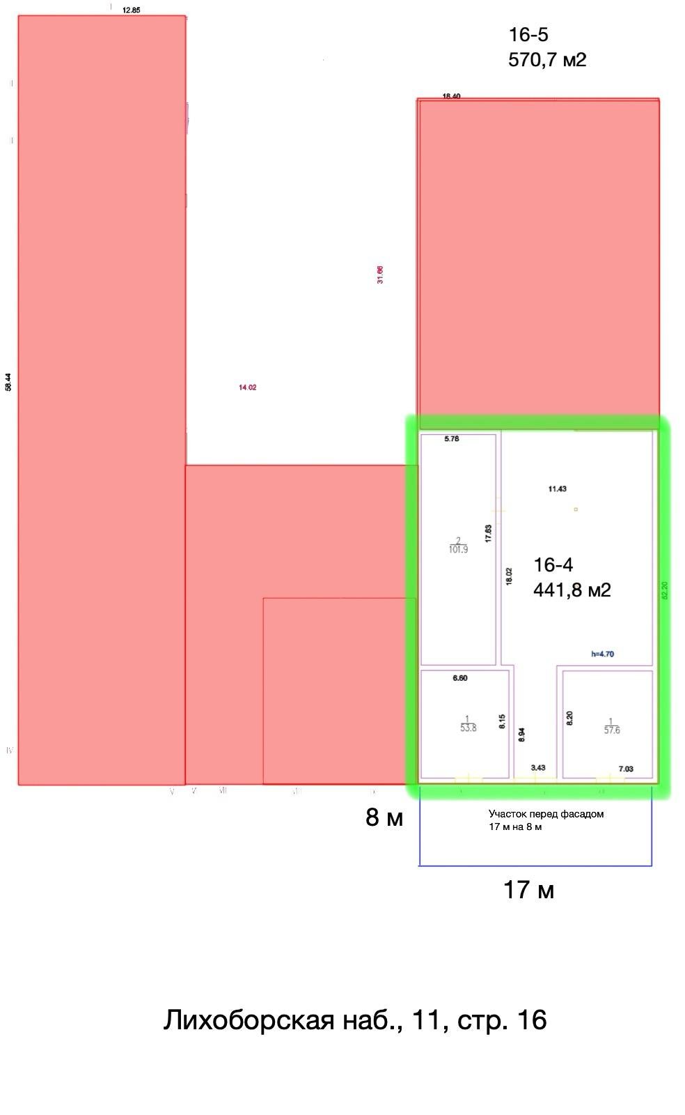 Планировка 1 — Ангар - производство, автосервис, склад. 441.7 м²